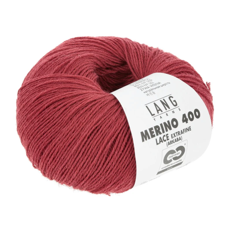 fils lang mérinos 400 dentelle