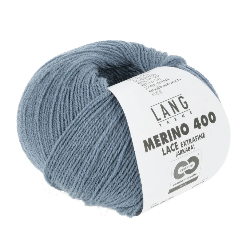 fils lang mérinos 400 dentelle