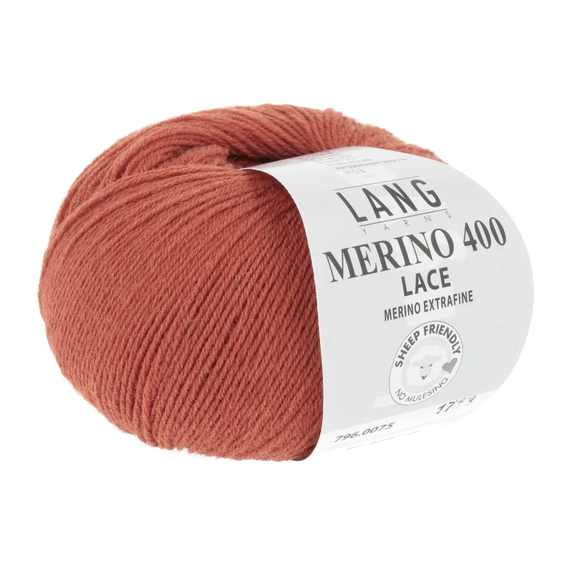 fils lang mérinos 400 dentelle