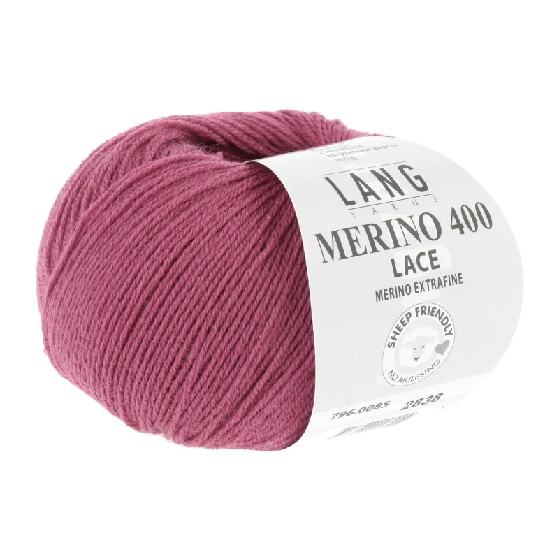 fils lang mérinos 400 dentelle