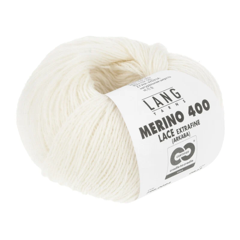 fils lang mérinos 400 dentelle