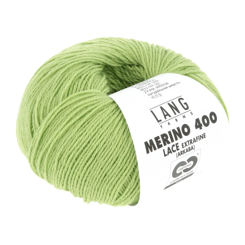 fils lang mérinos 400 dentelle