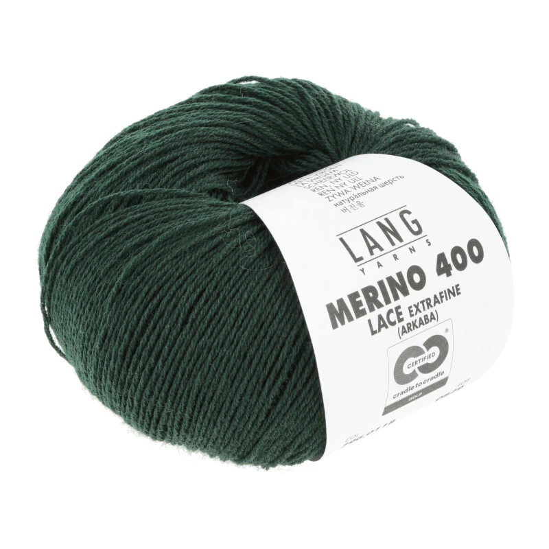 fils lang mérinos 400 dentelle