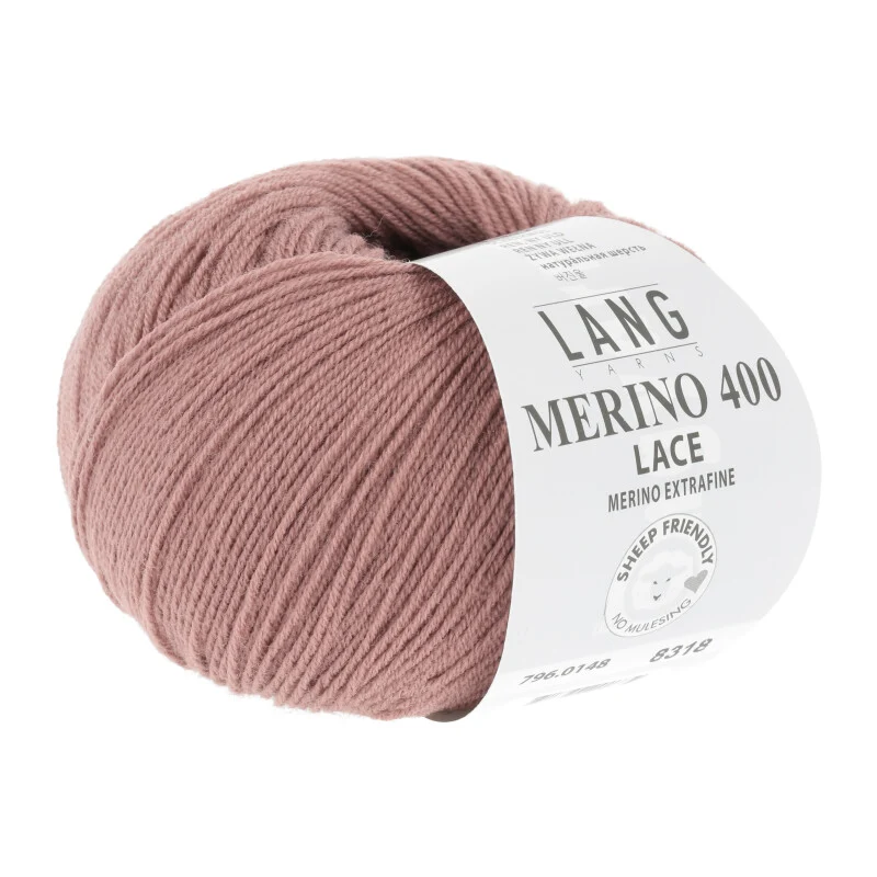 fils lang mérinos 400 dentelle