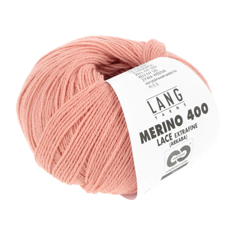fils lang mérinos 400 dentelle