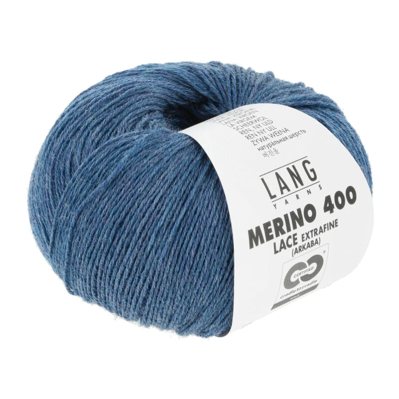 fils lang mérinos 400 dentelle