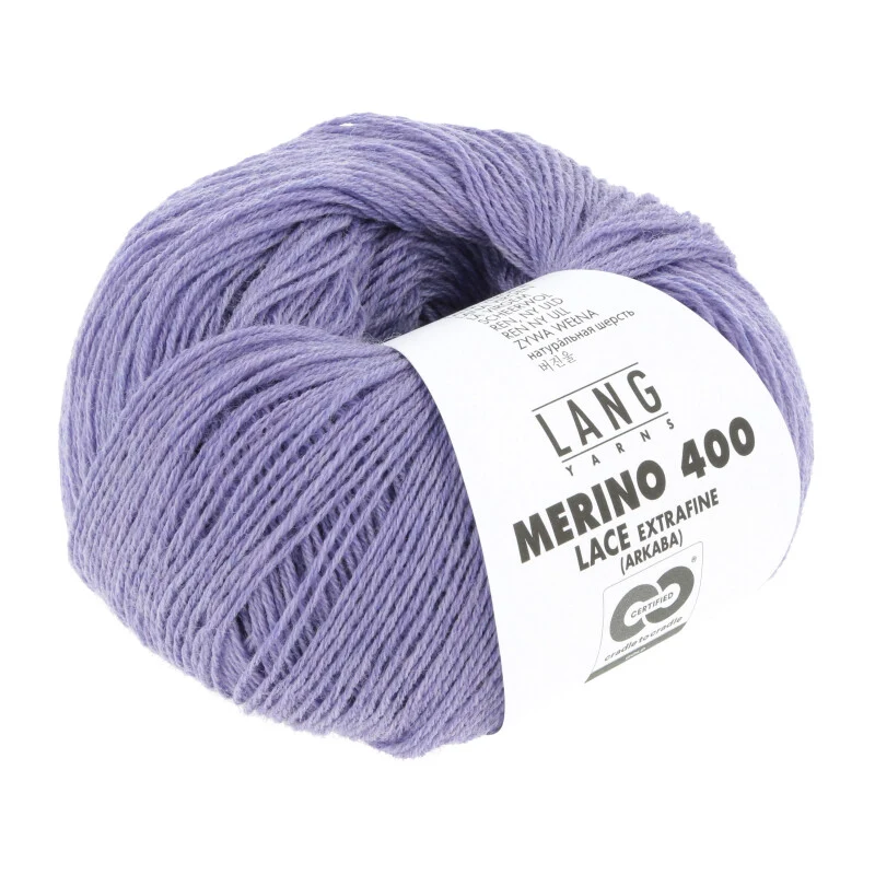 fils lang mérinos 400 dentelle