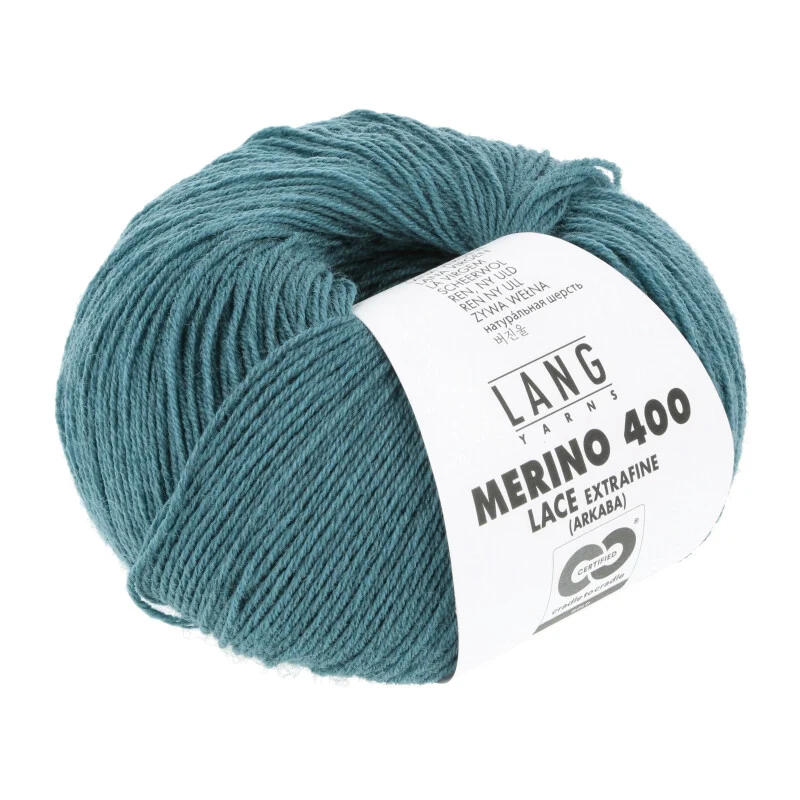 fils lang mérinos 400 dentelle