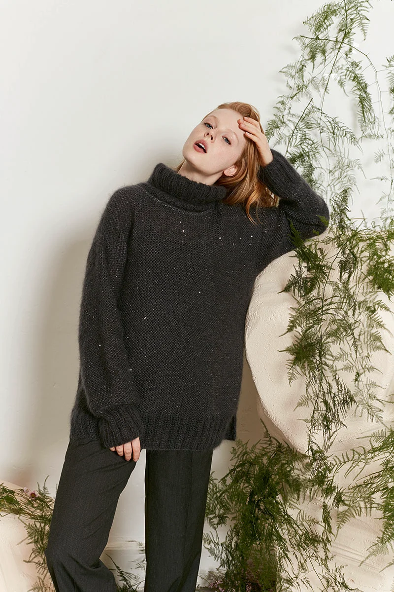 fils lang mohair fantaisie