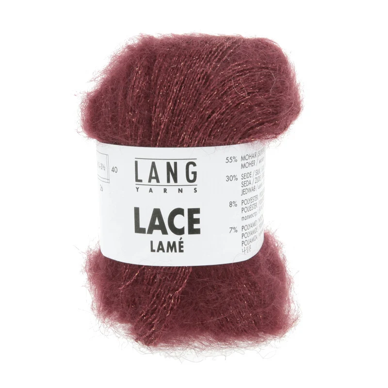 lang fils dentelle lamé