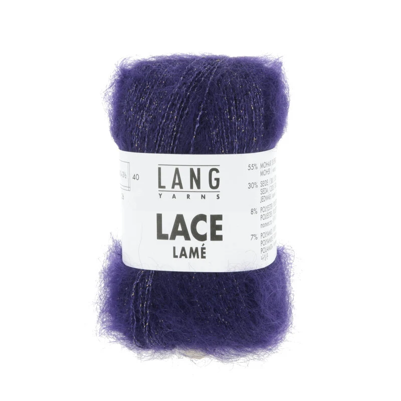 lang fils dentelle lamé