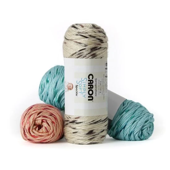 Simply soft speckle yarn #4 - 170gr - honeycomb