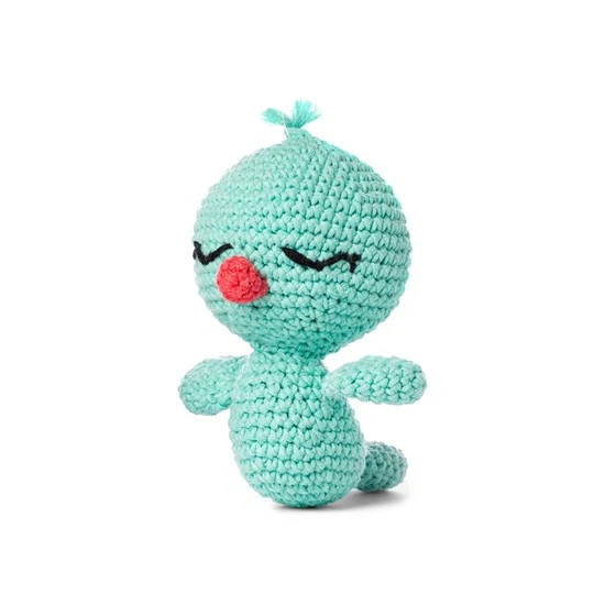 Set of Amigurumi Crochet Chirp the Bird