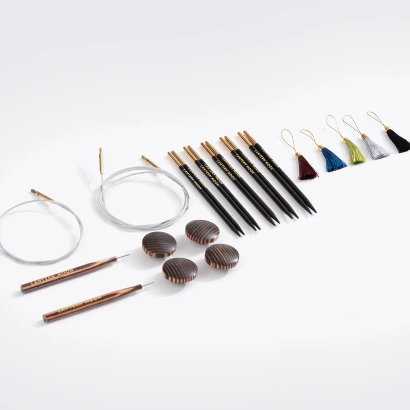 Ensemble de breloques IC en forme de lanterne lunaire de 13 cm