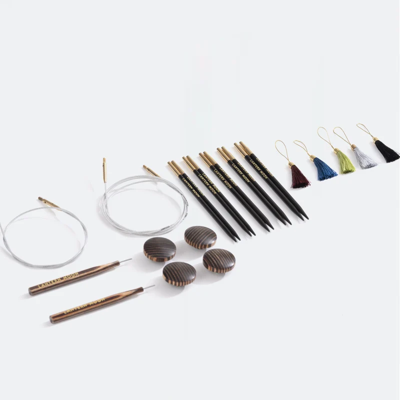Lanterne Lune Héritage IC Set 13 cm