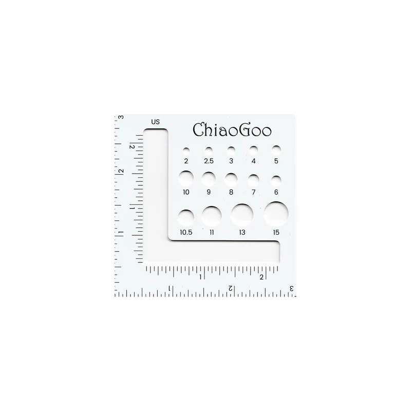 chiaogoo aiguilles et nuancier 3''