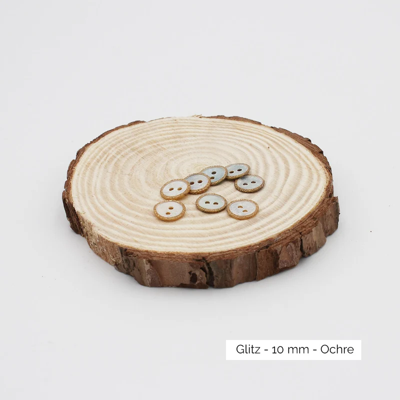 Boutons Glitz - Atelier Brunette