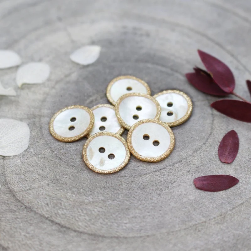 Boutons Glitz - Atelier Brunette