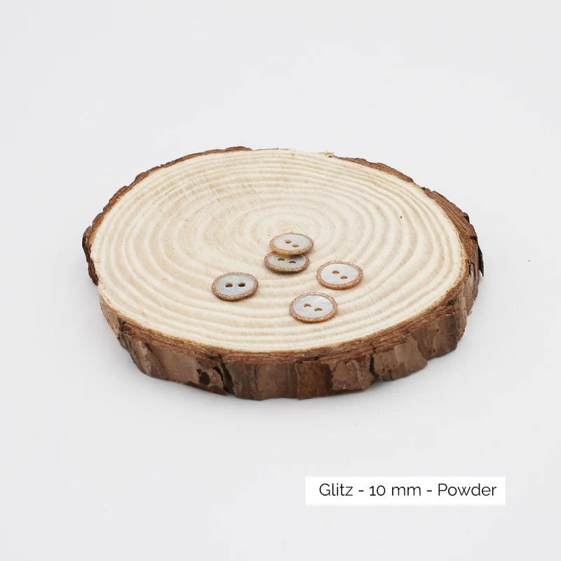 Boutons Glitz - Atelier Brunette