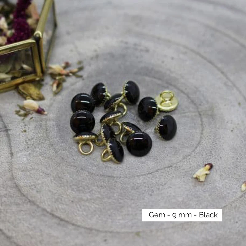 Boutons Gem - Atelier Brunette