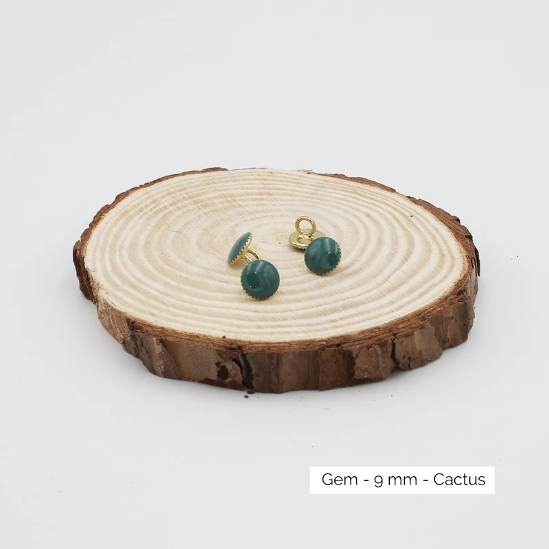 Boutons Gem - Atelier Brunette