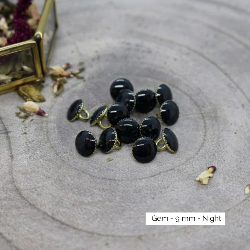 Boutons Gem - Atelier Brunette