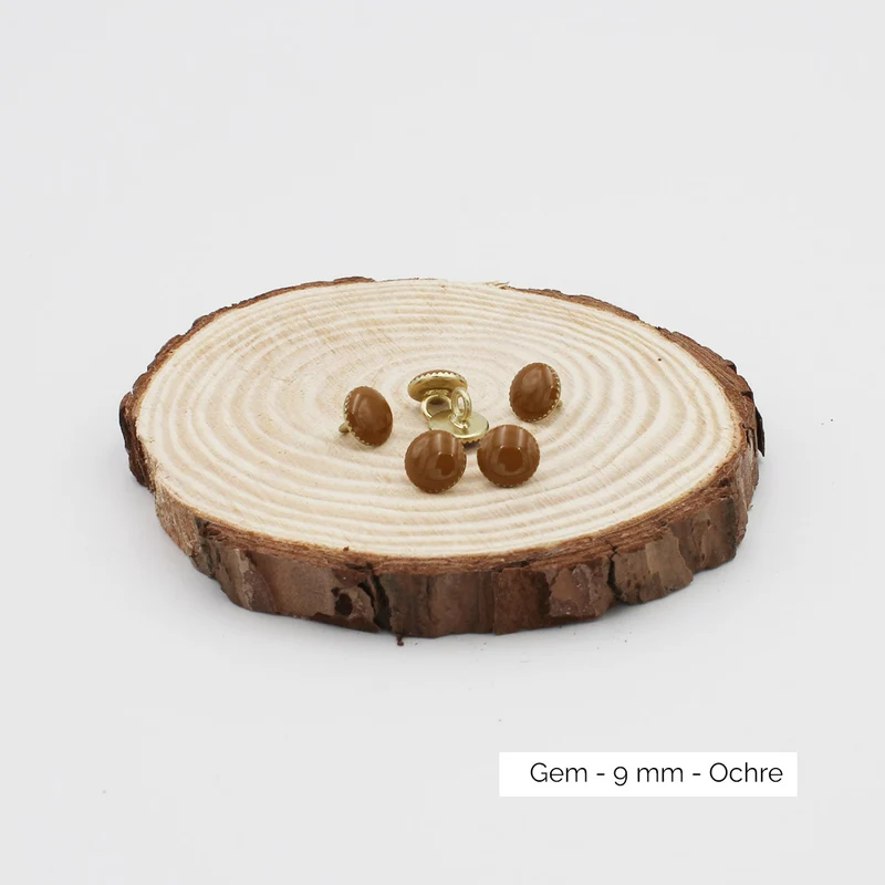 Boutons Gem - Atelier Brunette