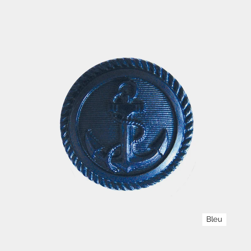 Boutons Ancre Marine ou Couronne