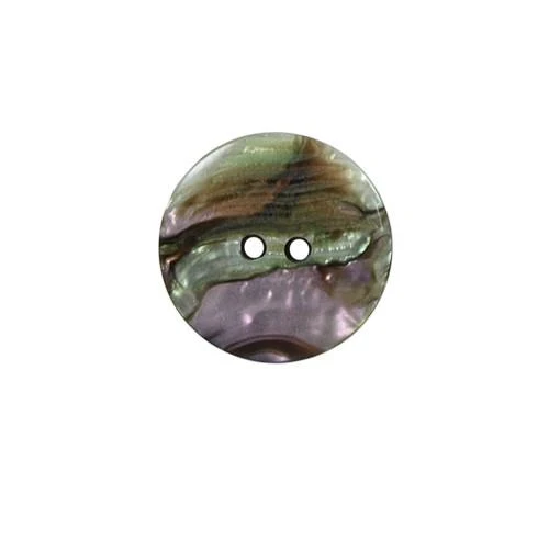 Boutons 18 mm : 2 Trous, Plastique