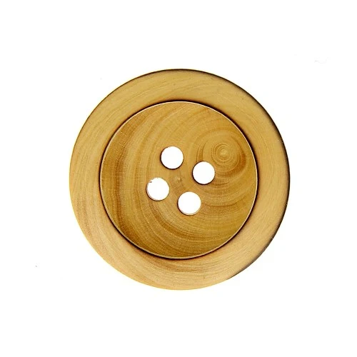 Boutons 18 mm 22 mm 27 mm : 4 Trous Bois