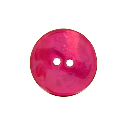 Boutons 15 mm : 2 Trous :: Nacre