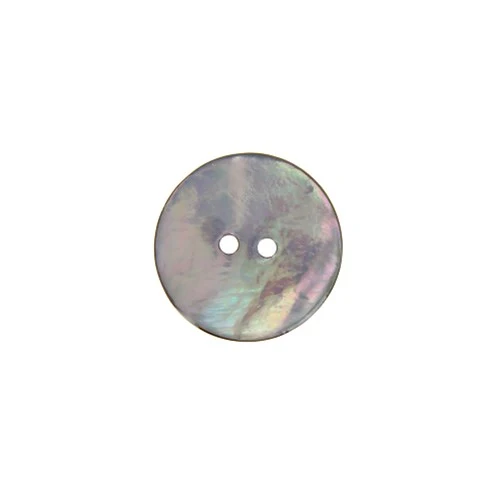 Boutons 12 mm : 2 Trous :: Nacre