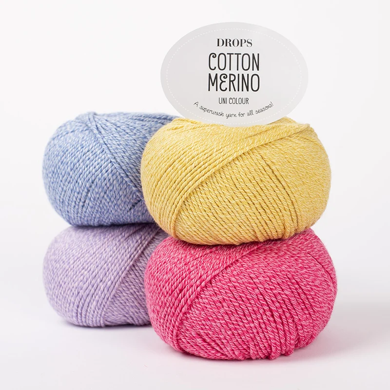 Fil Drops Cotton Merino – coton et laine mérinos