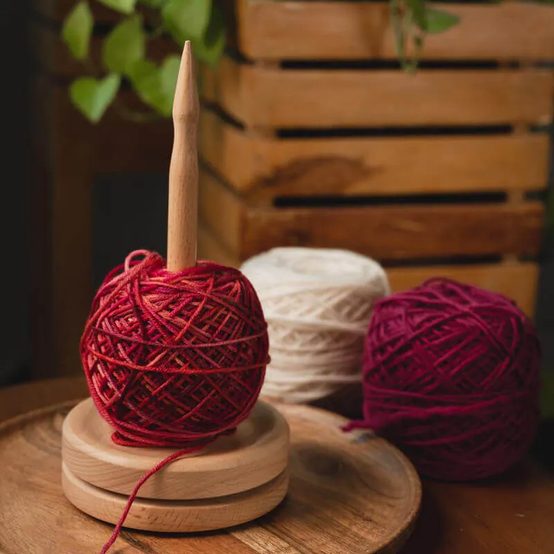 Distributeur de fil en bois KnitPro