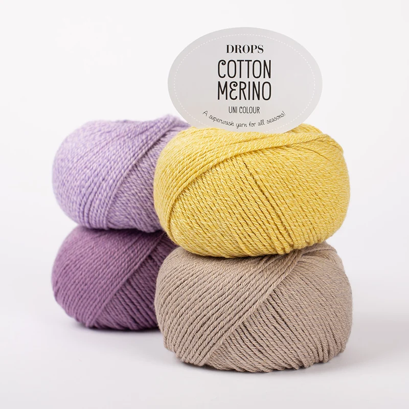 Fil Drops Cotton Merino – coton et laine mérinos