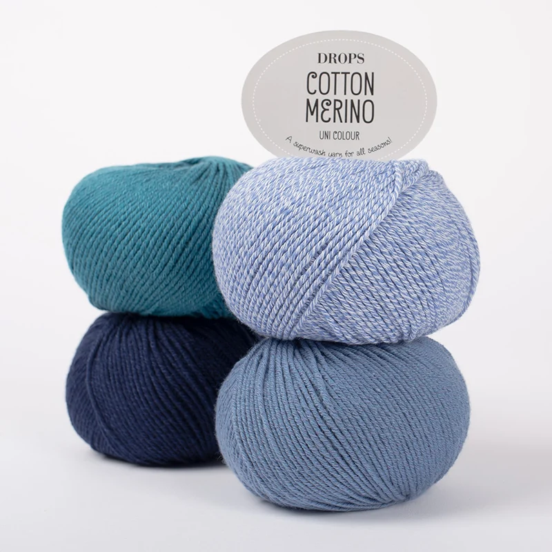 Fil Drops Cotton Merino – coton et laine mérinos