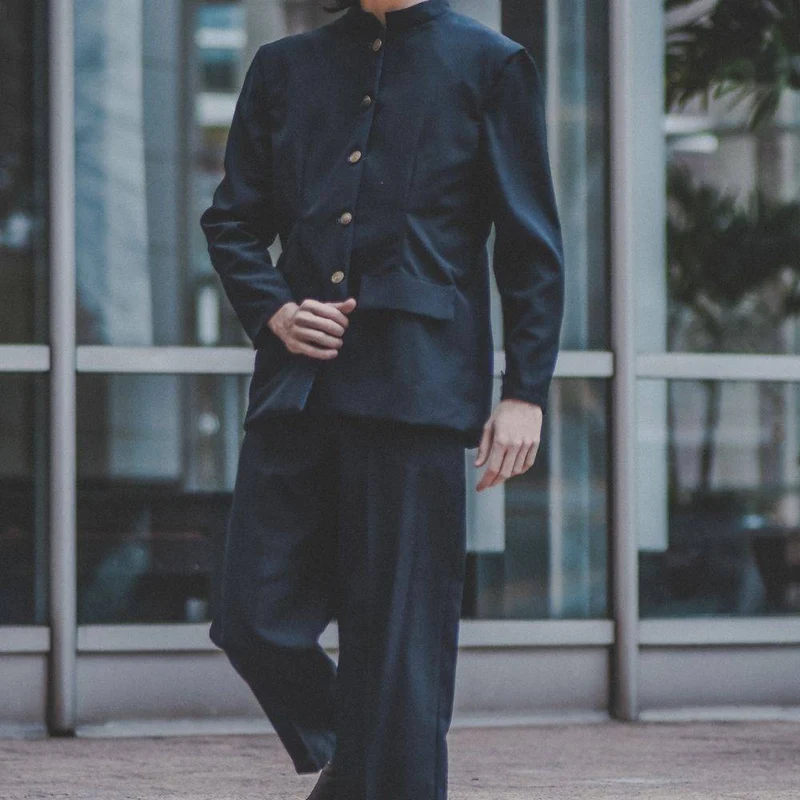 PATRON DE COUTURE PDF | Veste & Pantalon d’Uniforme Gakuran | CUT/SEW | ANGLAIS SEULEMENT | A4 SEULEMENT | UNISEXE