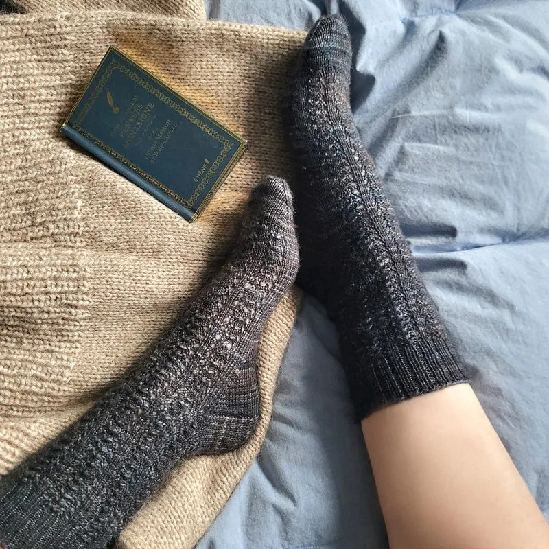 A Touch of Lace Socks - Knitting pattern