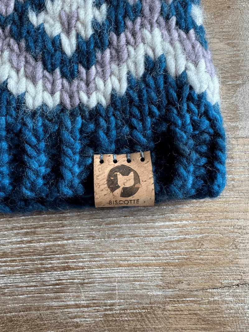 Sew-on Cork labels - Biscotte