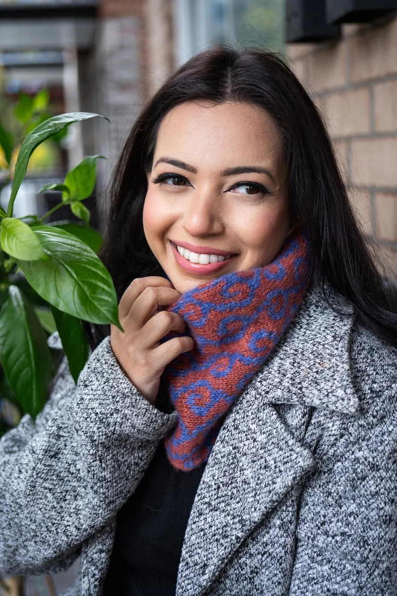Mirrored Cowl - KNITTING PATTERN