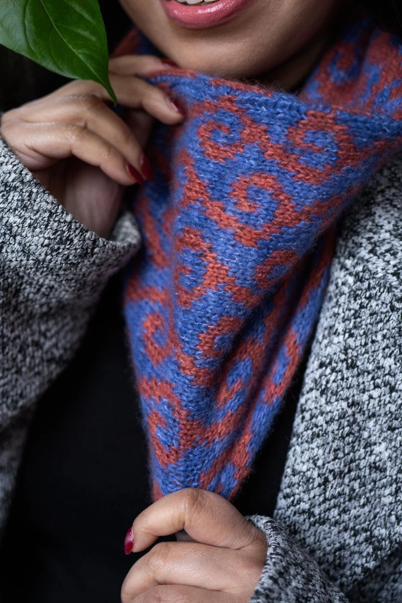 Mirrored Cowl - KNITTING PATTERN