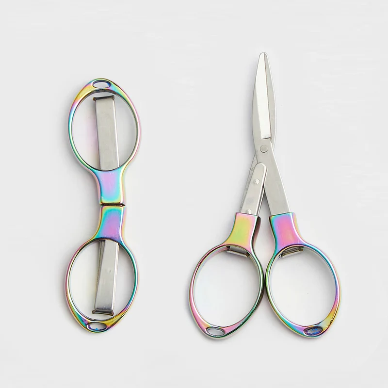 knit pro ciseaux pliants arc-en-ciel conscients
