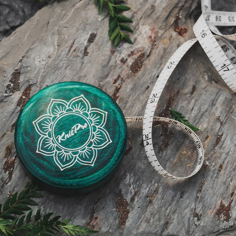 knit pro ruban à mesurer en bois conscient