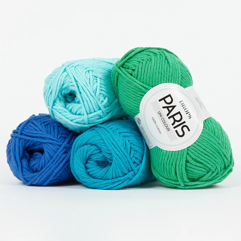 Fil Drops Paris 100% coton – fil épais pour crochet et tricot