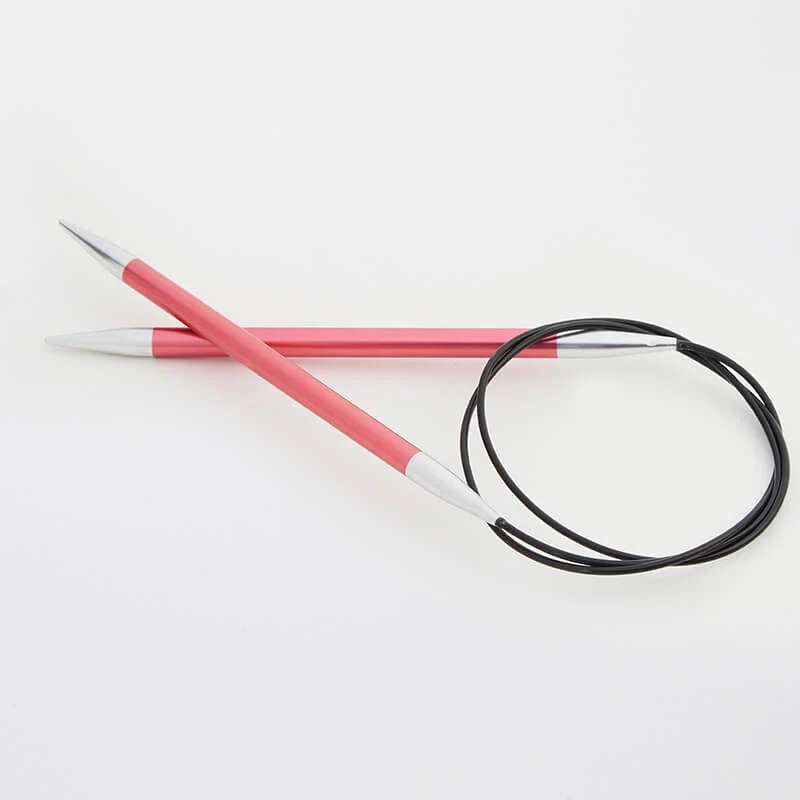 KnitPro Aiguille circulaire fixe Zing (100cm)