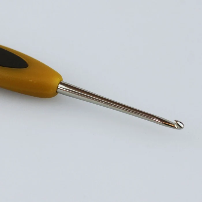 Clover Soft Touch Crochet Hooks 12.5 cm : Acier