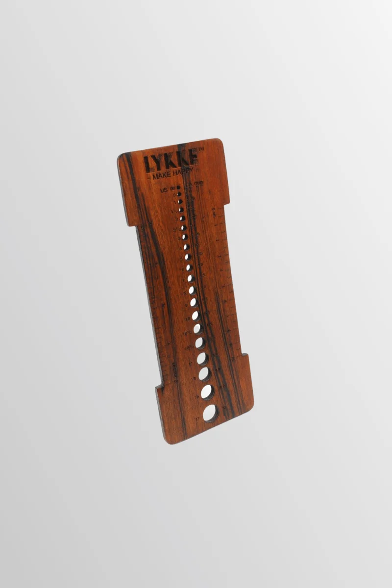 lykke Calibreur et calibre d'aiguilles en bois