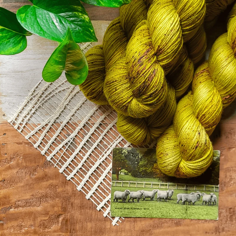 Diagonal Cable Stole | Knitting kit