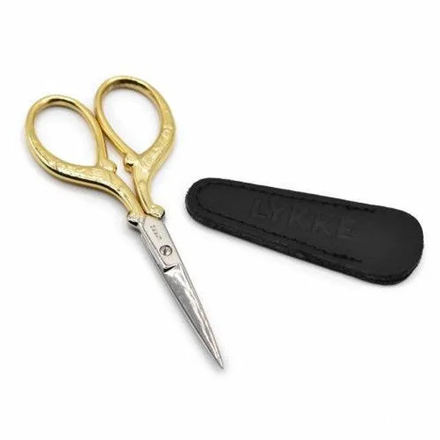 24-carat gold-plated scissors - Lykke