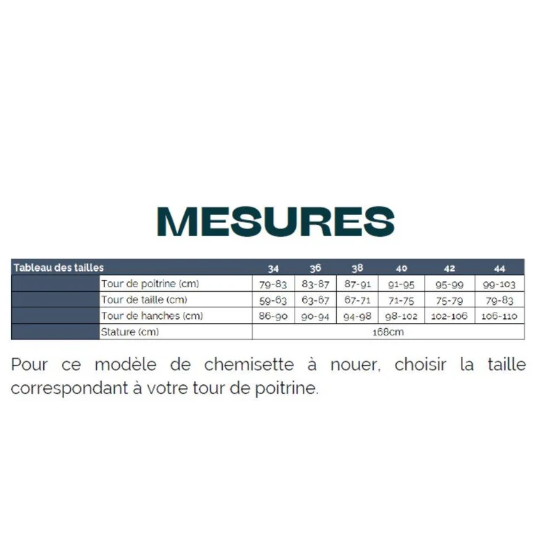 PATRON DE COUTURE PDF | Blouse Nouée Sacha | Maéli Paris | FRANÇAIS SEULEMENT